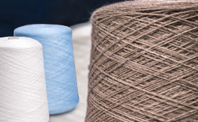 Threads and yarn for knitwear production
